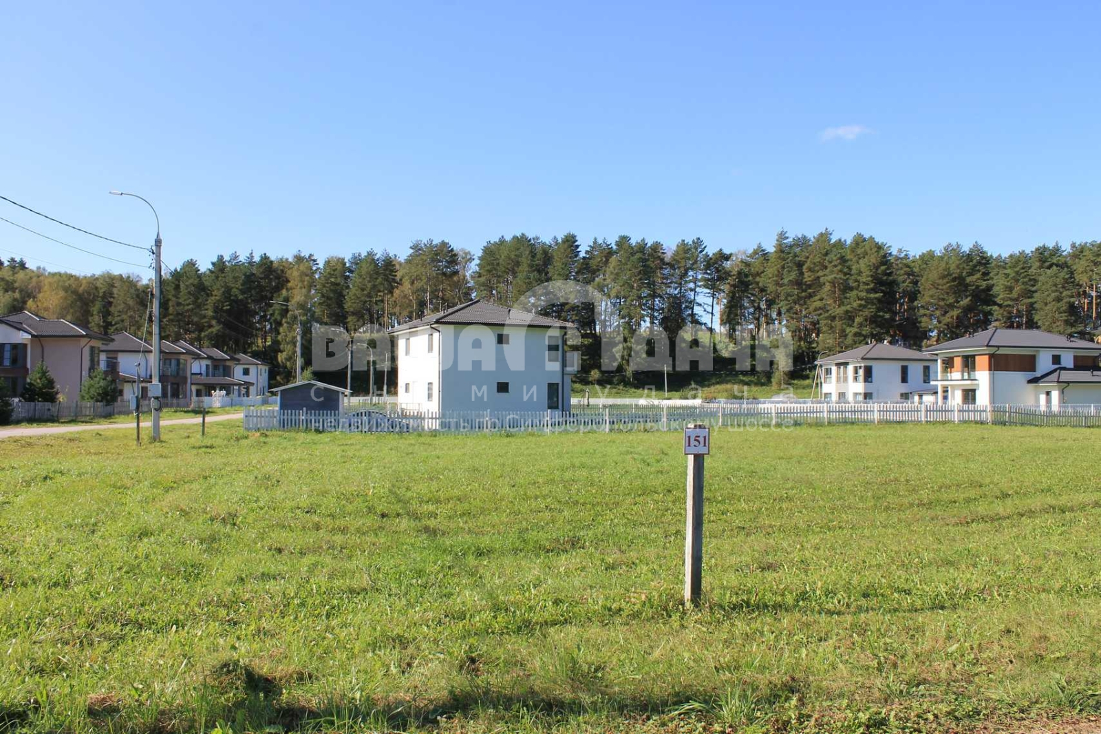 Участок 9,7 соток в поселке с вековыми соснами!