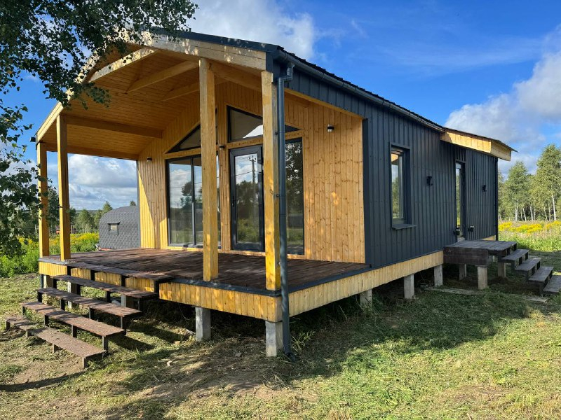 Готовый дом в охраняемом поселке!