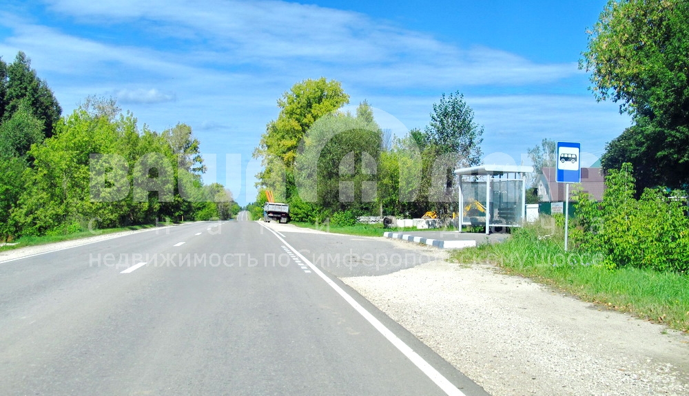 Автобусная остановка в д. Александровка