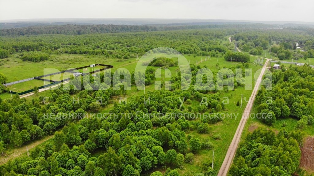 Красивый вид на деревню Конюшино