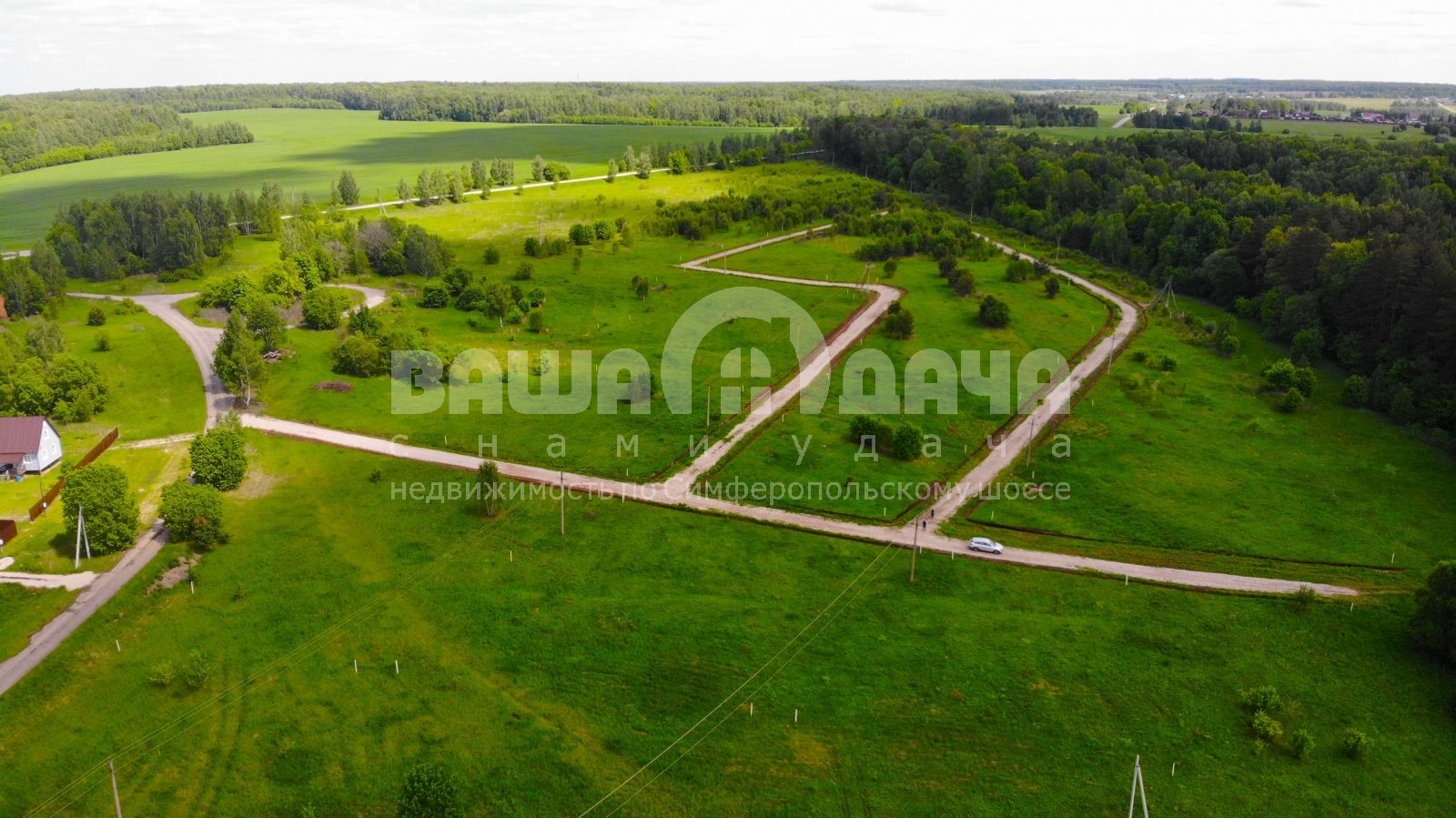 Луг в деревне Лесновка